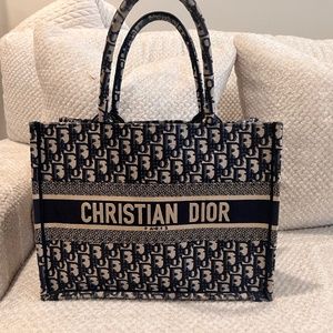 Iconic Dior Medium Tote Bag